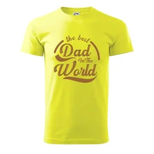 The best dad in the world - písacie
