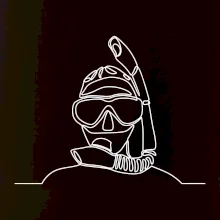 Potápač jedným ťahom