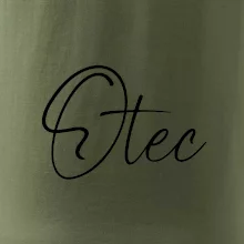 Nápis písací na prsiach - otec