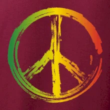 Peace symbol paint