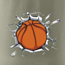 Basketbal lopta v triku