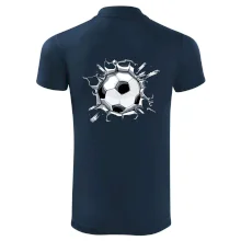 Futbalová lopta v triku Futbalová lopta v triku