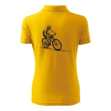 MTB kreslený cyklista MTB kreslený cyklista
