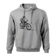 MTB kreslený cyklista MTB kreslený cyklista