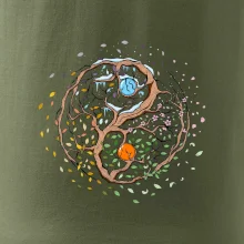 Yin & Yang strom - zima, leto