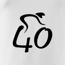 Cyklista oslavuje štyridsiatku (40)