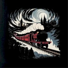 Hogwarts Express barevný