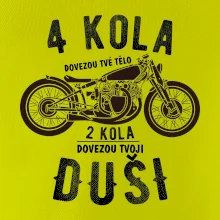 4 kolesá vs 2 kolesá