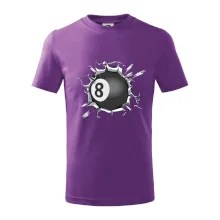 Biliardová guľa v triku