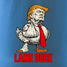 Donald Trump lame duck rytina