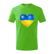 Ukrajina srdce vlajka Ukrajina srdce vlajka