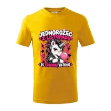 Novembrový punkový jednorožec s čírom