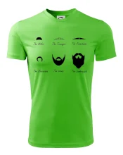 Types of men - Mustache - fúziky