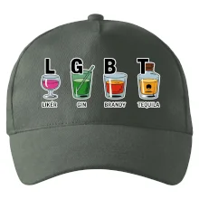 LGBT -  Likér, Gin, Brandy, Tequila