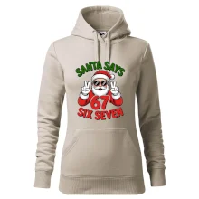 Santa says 67