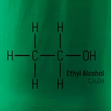 Molekulárna štruktúra Etanol