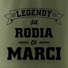 Legendy sa rodia v marci