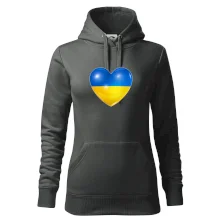 Ukrajina srdce vlajka