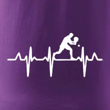 EKG stolný tenista stojaci