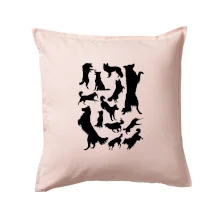 Border kólia siluety