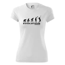 Evolúcia tenis chlapec