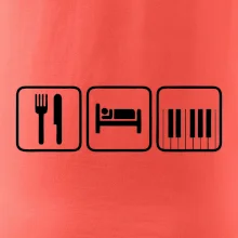 Eat sleep piano v rade