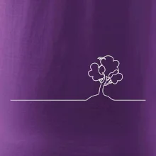 Strom s vtáčikom linka