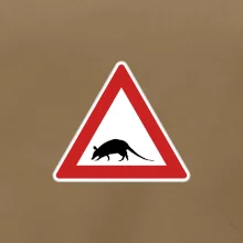 Dopravná značka - krysa