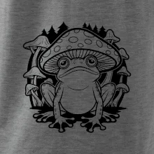 Goblincore čierna hubožaba