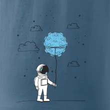 Astronaut s balónikom