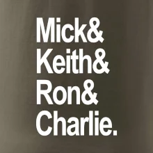 Mick Keith Ron Charlie