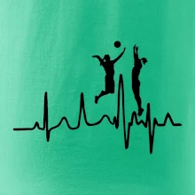EKG volejbalistky EKG volejbalistky