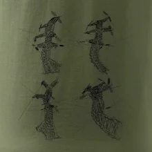 Skrútený stožiar vysokého vedenia