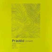 Praděd - vrstevnice v obdĺžniku