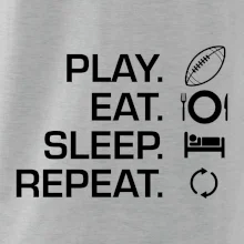 Play Eat Sleep Repeat americký fotbal