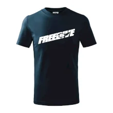 Freedive - nápis s potápačom