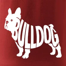 Bulldog nápis v tele