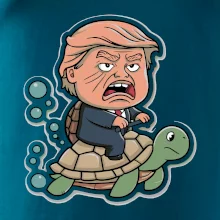 Trump a korytnačka