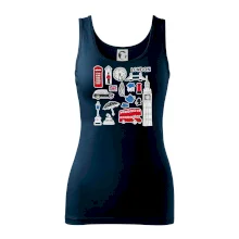 Velká Británie - kreslené ikonky