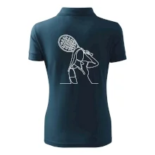 Tenistka jedným ťahom