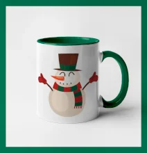 Vianočný snehuliak