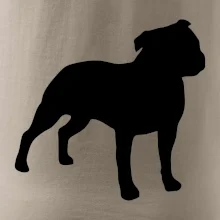 Americký stafordšírsky teriér Na prsníku