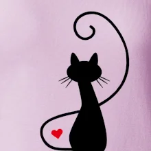 Zamilovaná mačka spredu Zamilovaná mačka spredu