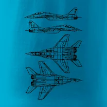 Mig 29 Fulcrum - obrys Mig 29 Fulcrum - obrys