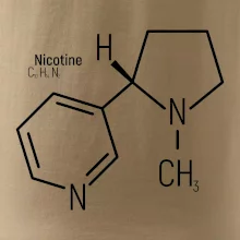 Molekulárna štruktúra Nikotín