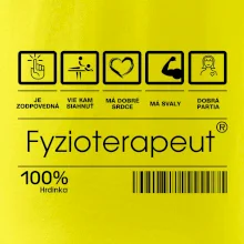 Čiarový kód fyzioterapeutka