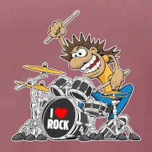 I love rock bubeník
