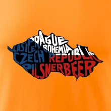 Mapy - názvy miest - Česko