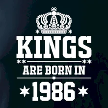 Kings are born in 1986