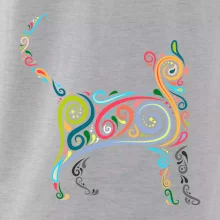 Mačka farebné krivky